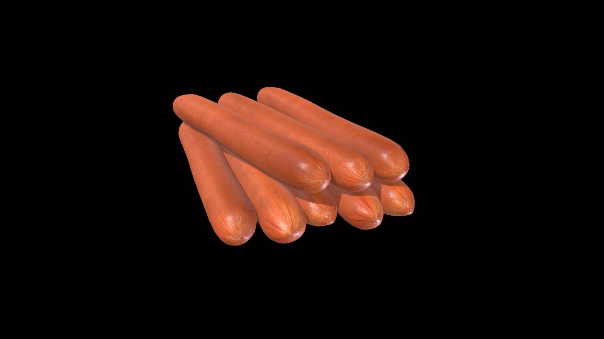 sausage(1) 3d model