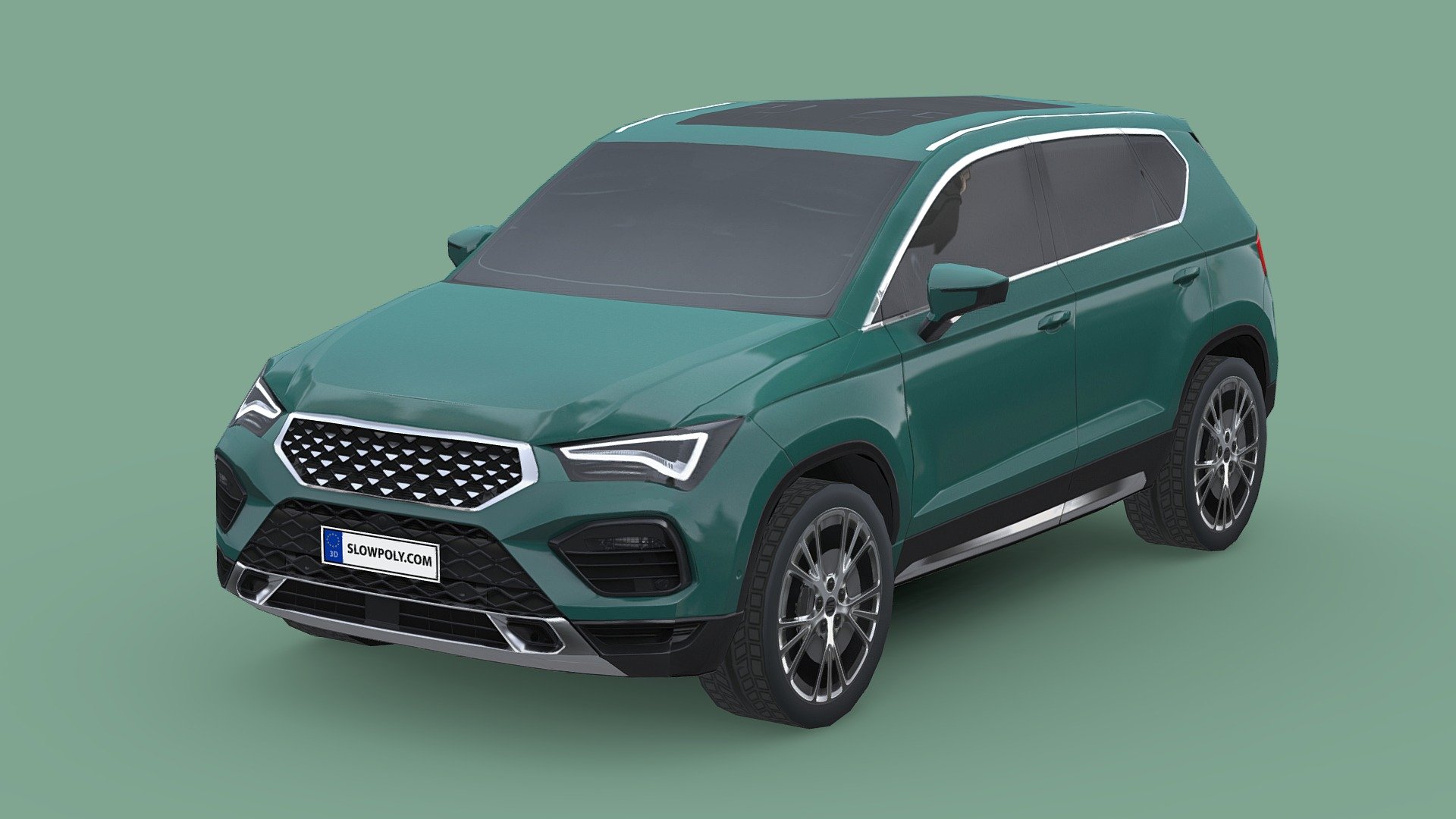 Seat Ateca 2020 3d model