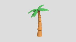 Cartoon Palm Tree