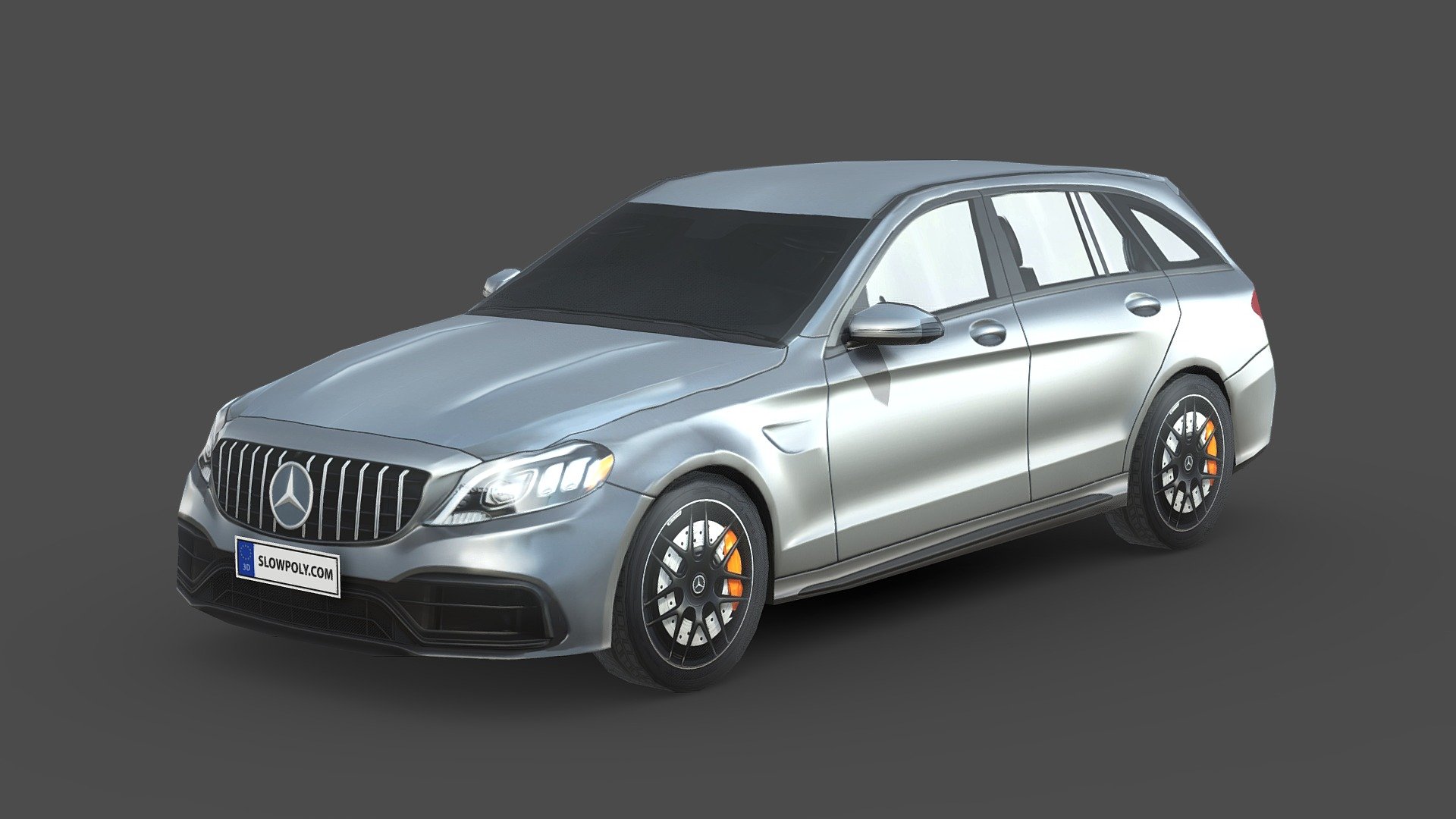 Mercedes Benz AMG C63 Estate 3d model