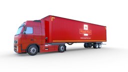 Volvo FH 12 Royal Mail Semi-truck