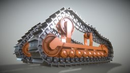 Bulldozer Undercarriage (Wip-2)