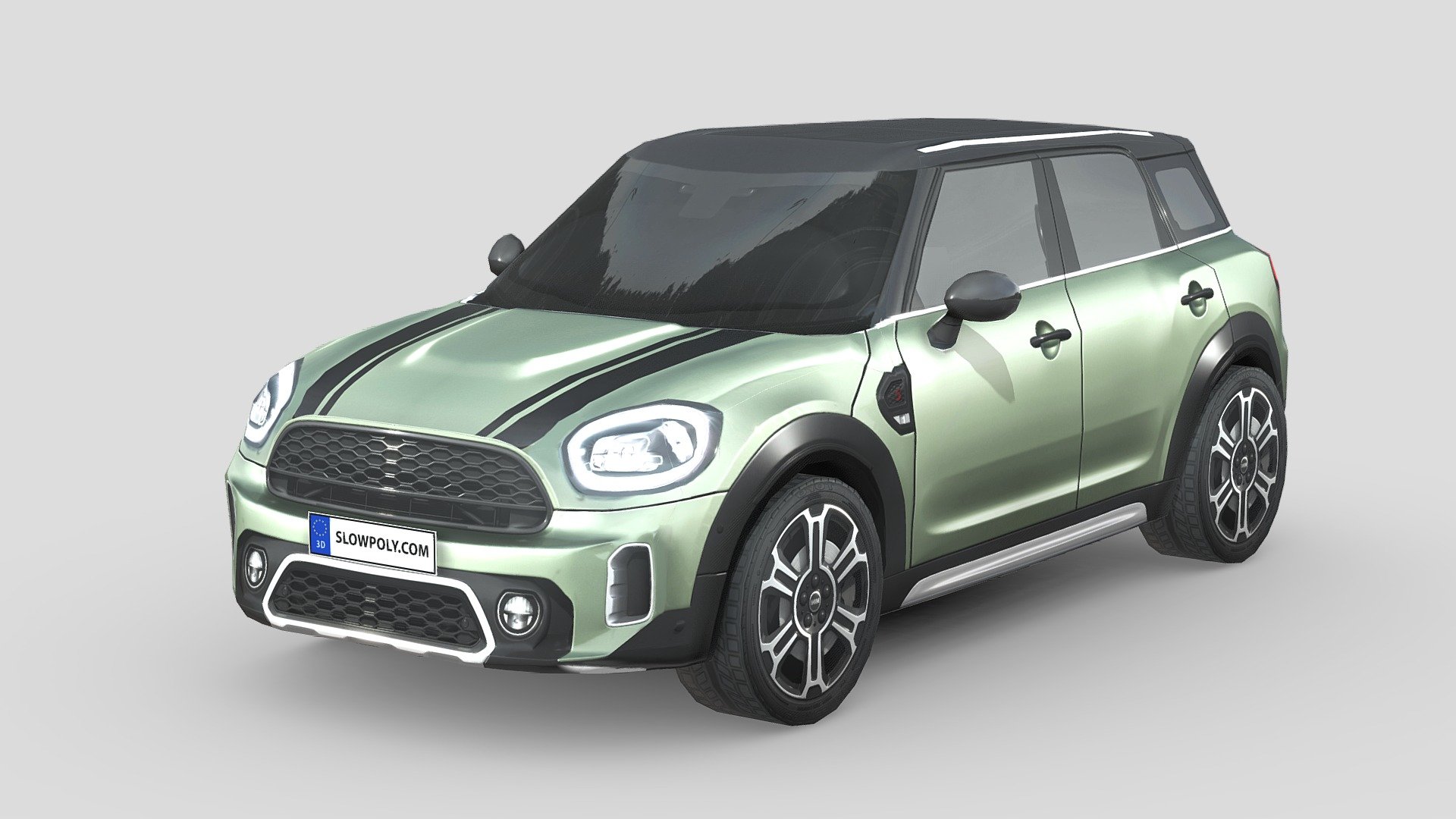 Mini Countryman S 2021 3d model