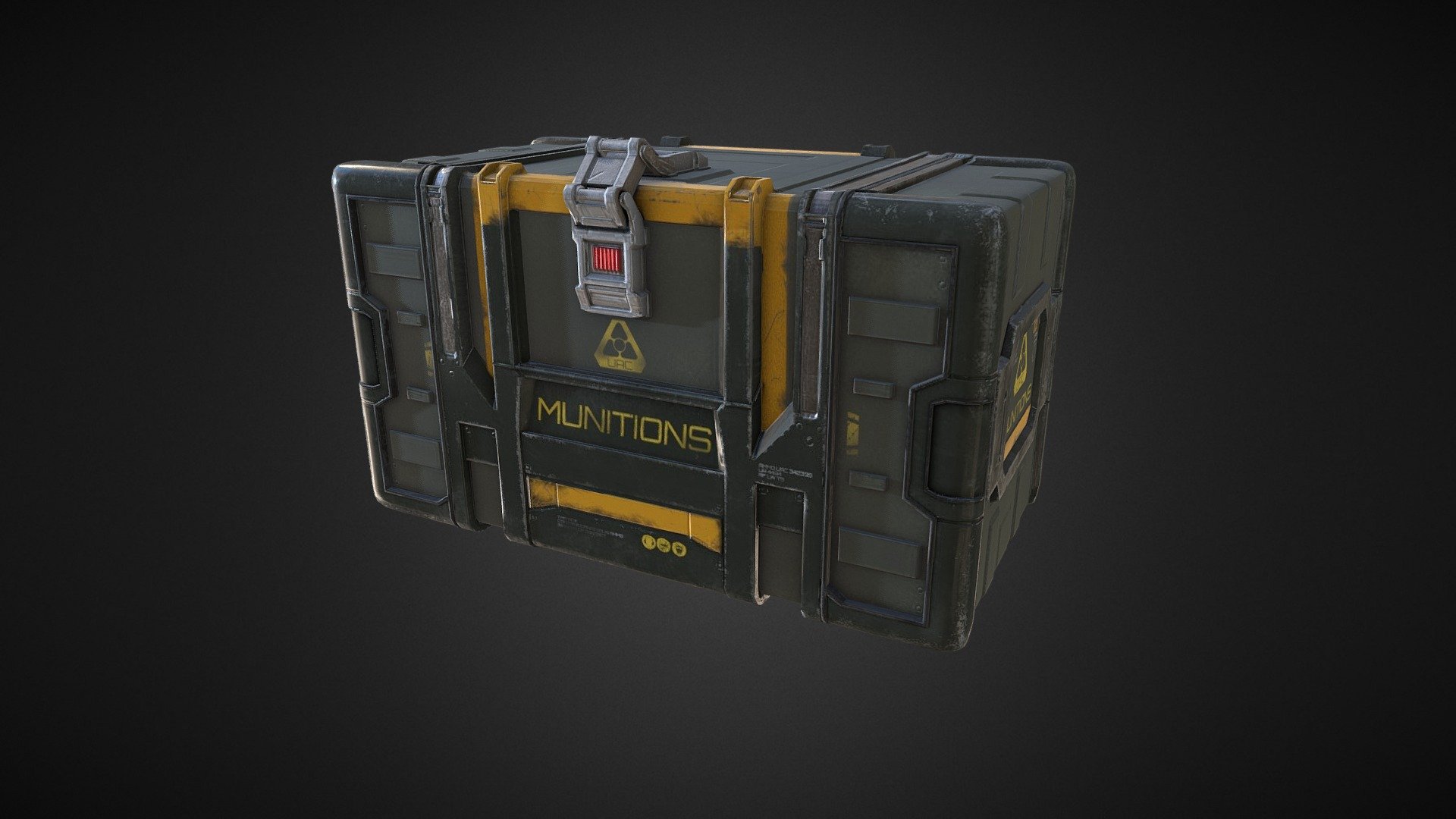 Ammo_Crate (Concept of Colin Geller) 3d model