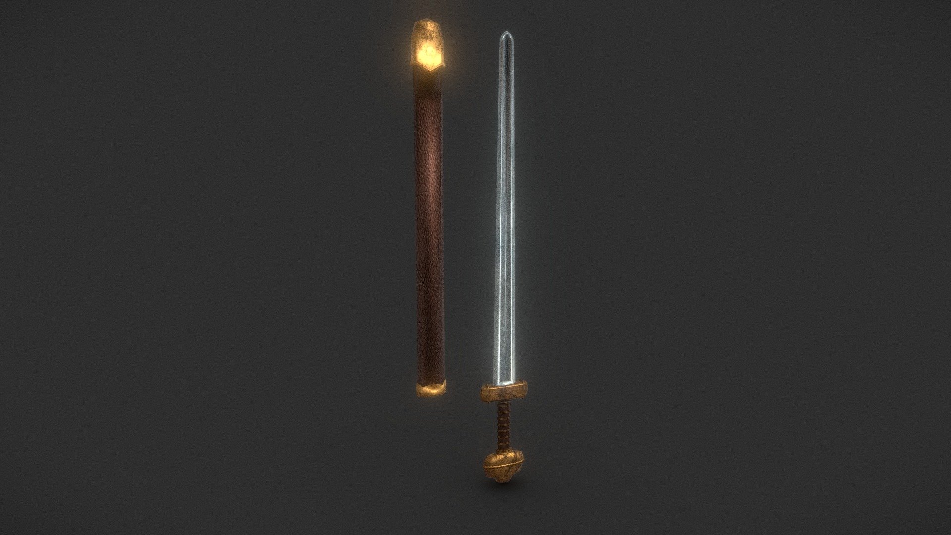 Norse Sword 3d model