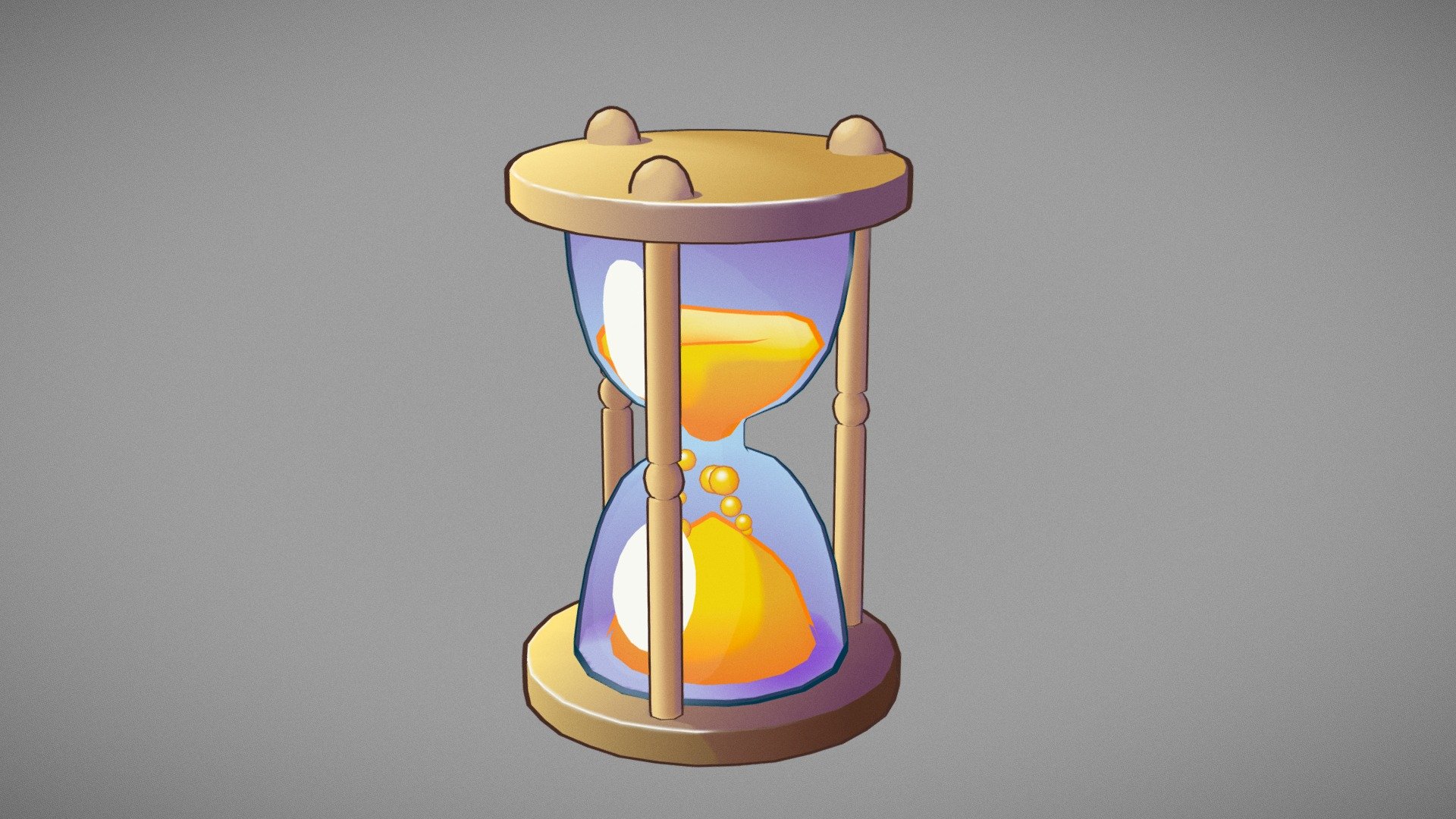 Hourglass 3d model