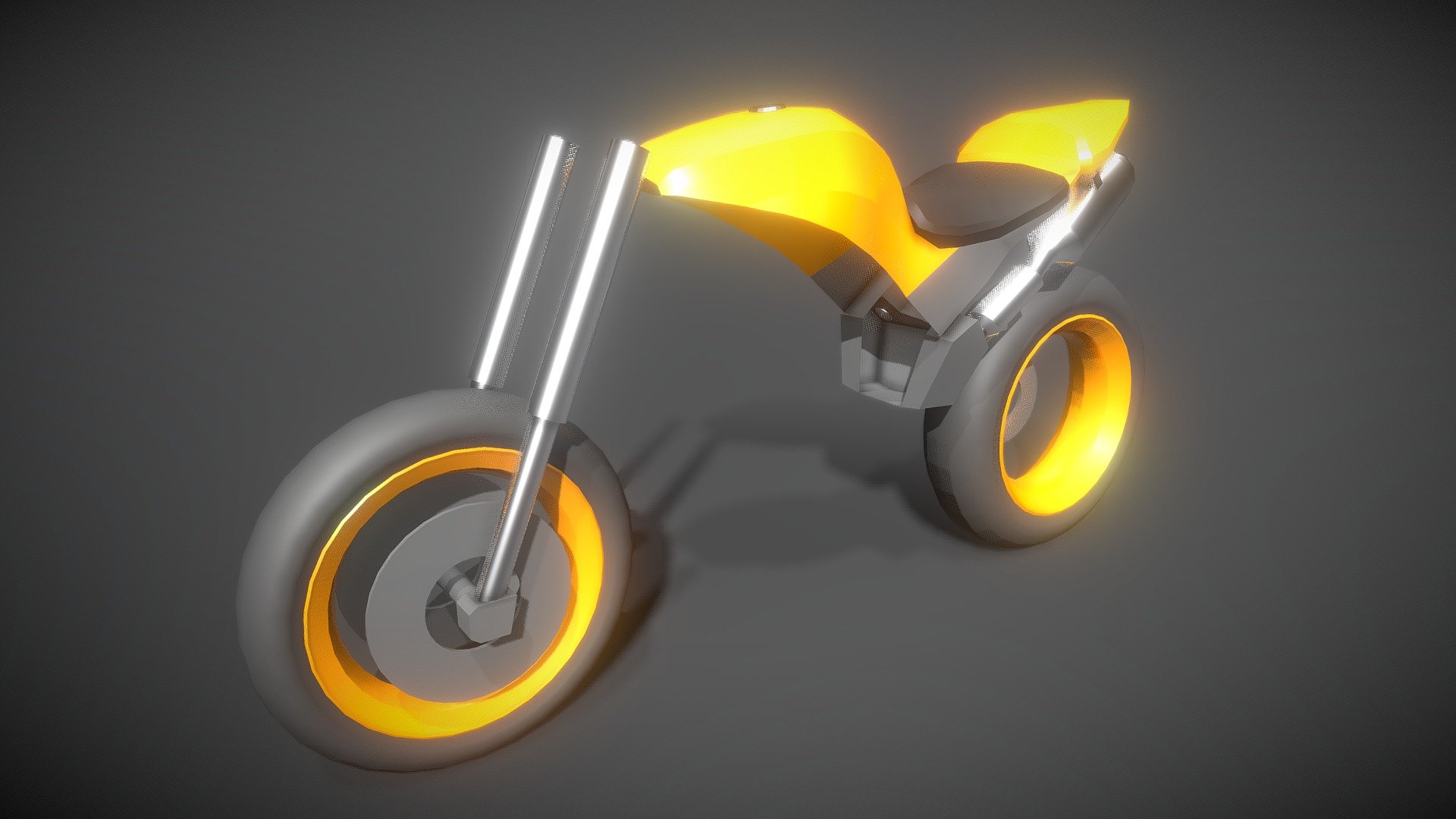 Motorrad (WIP-1) 3d model