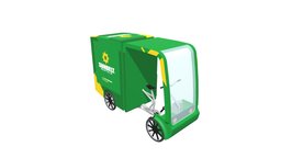 Bike EAV Solution e-Cargo 2 Cubed