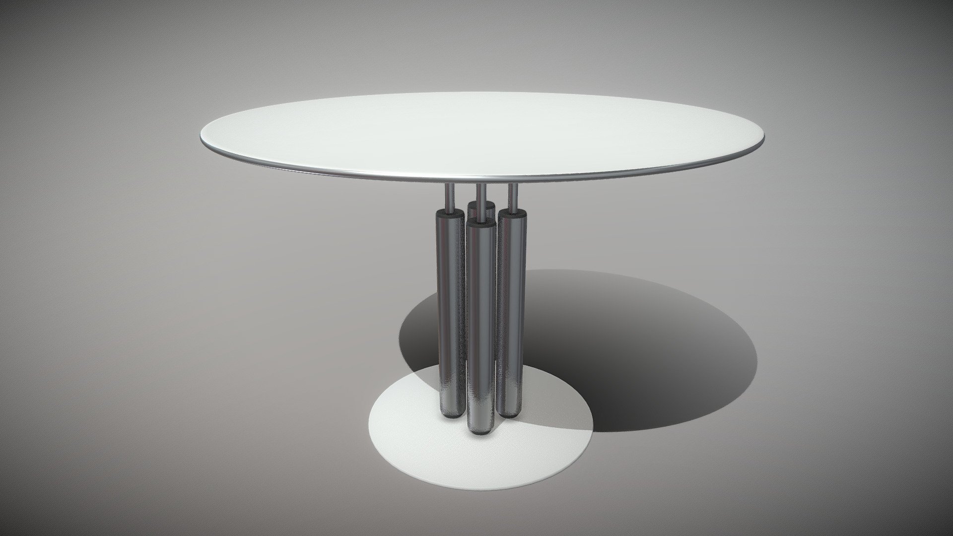 Table (High-Poly) 3d model