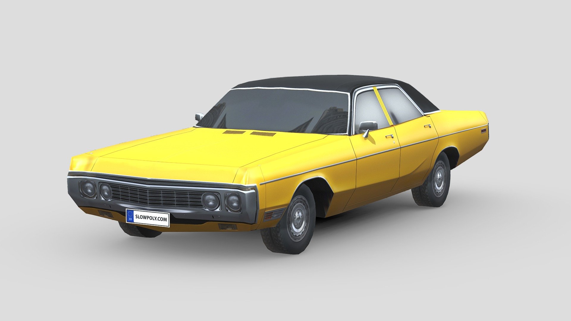 Dodge Polara 1970 3d model