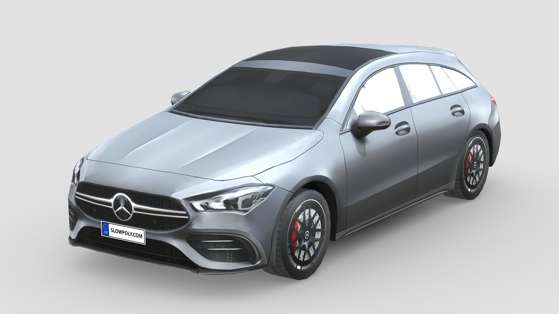 Mercedes-Benz AMG CLA 35 Shooting Brake 3d model