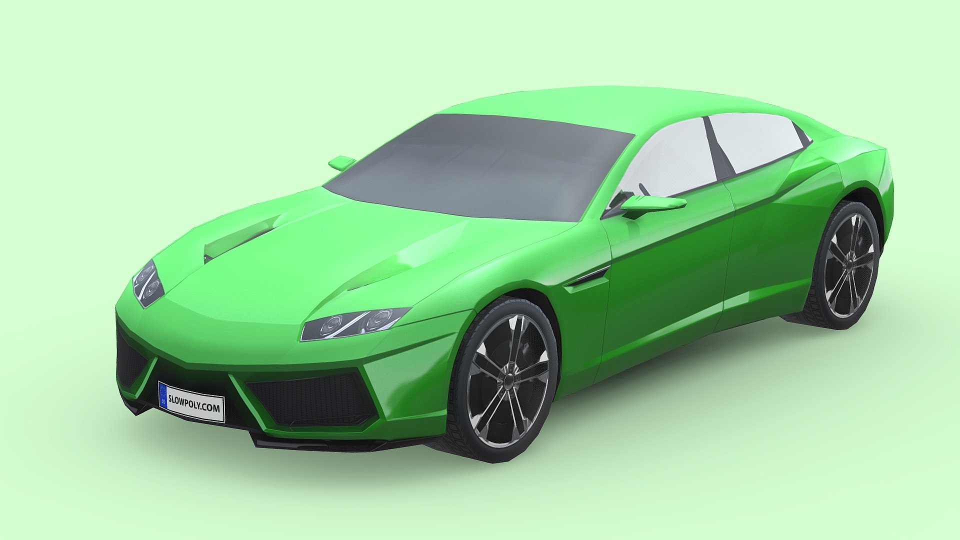 Lamborghini Estoque 2008 3d model