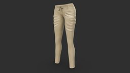 Drawstrings Skinny Female Harem Pants