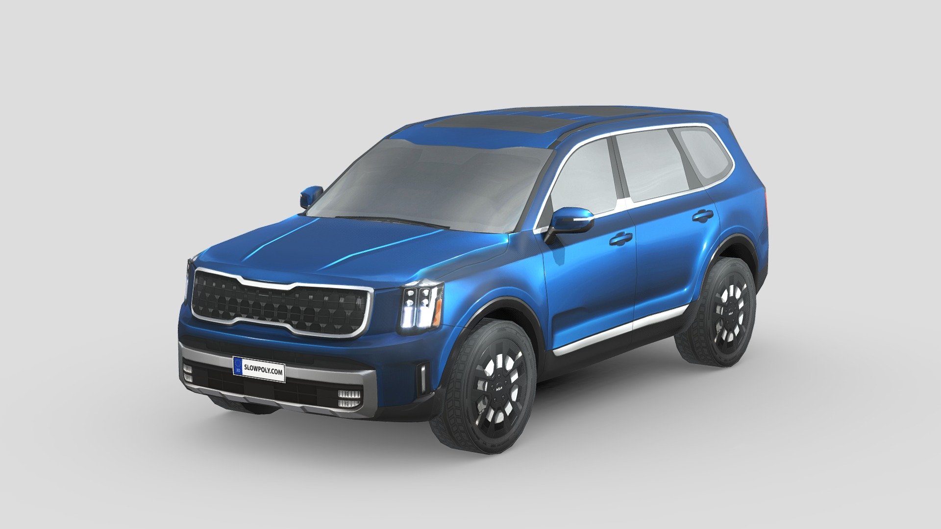 Kia Telluride 2023 3d model