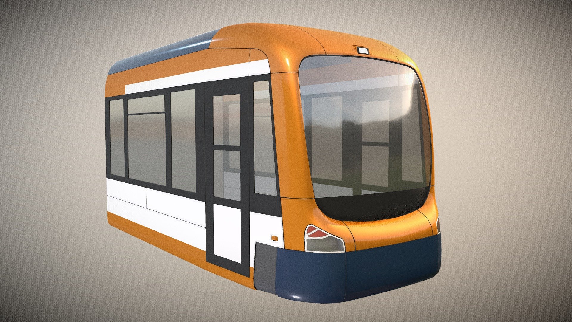 Tram RNV8 (WIP-2) 3d model