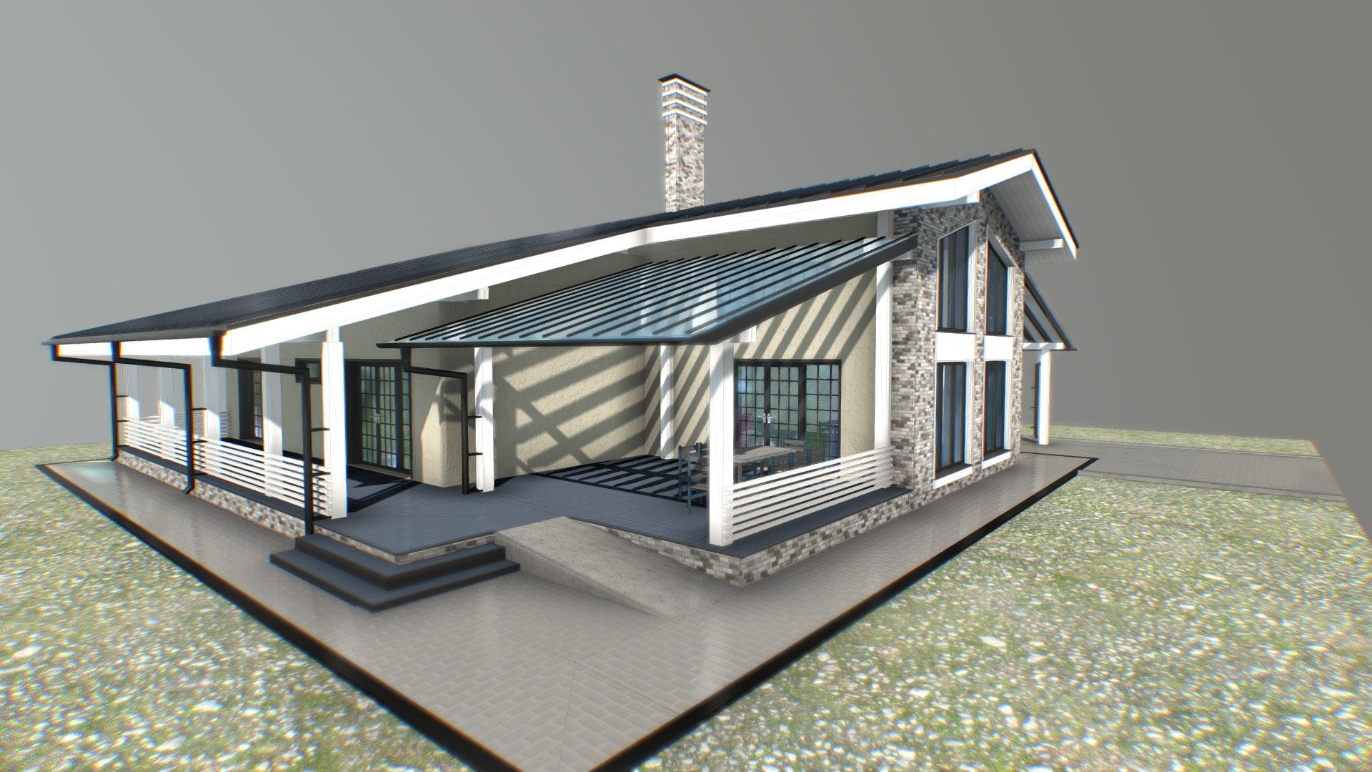 Chalet PR06 21 02 3d model