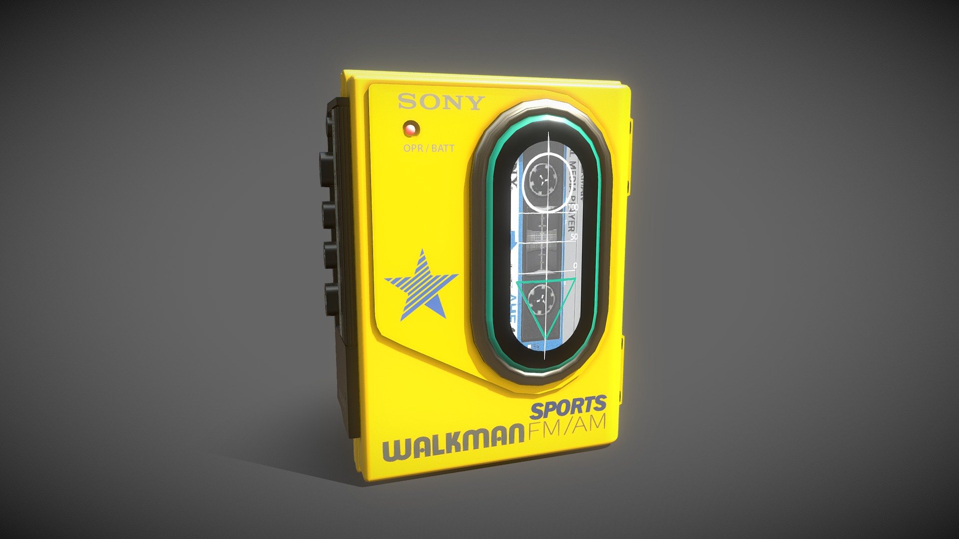 02 12 2019 Walkman 3d model