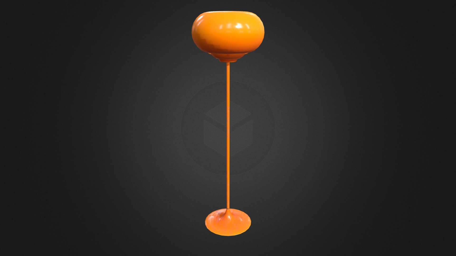 Retro Floor Lamp 3d model