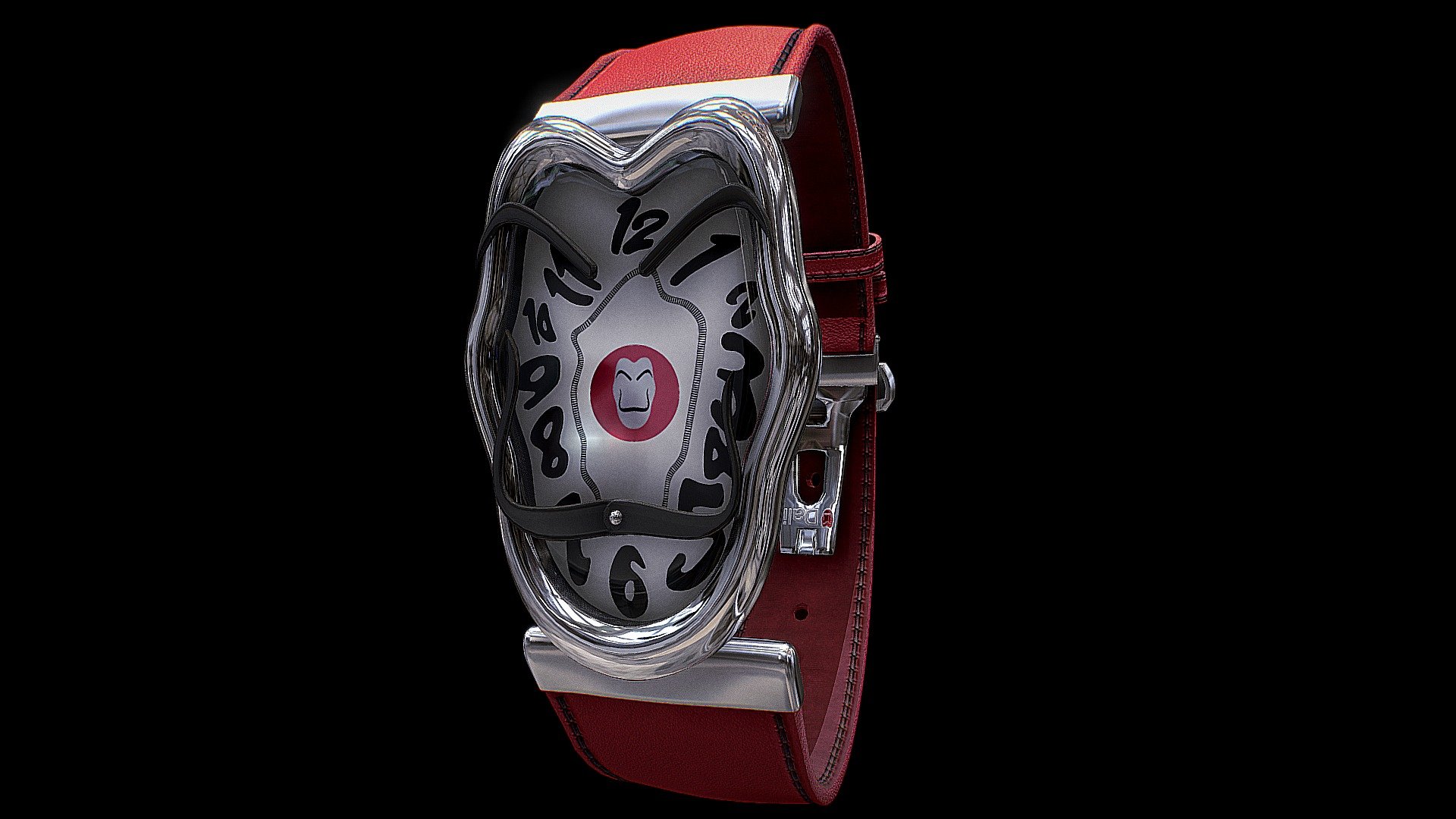 Dali Coin Watch 3d model