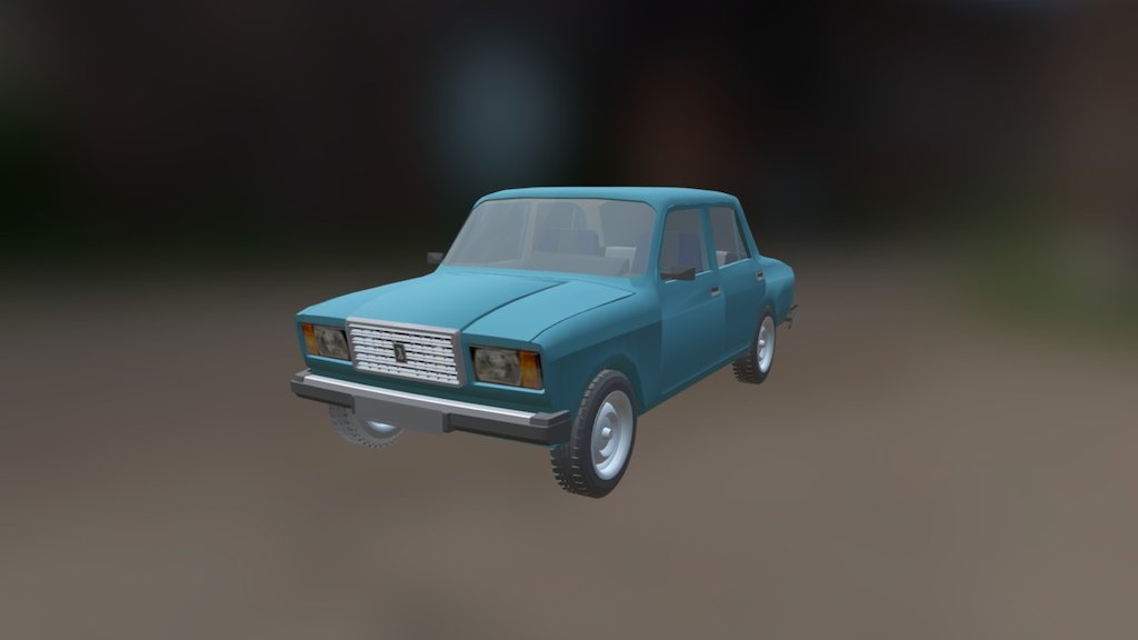 Vaz2107 3d model