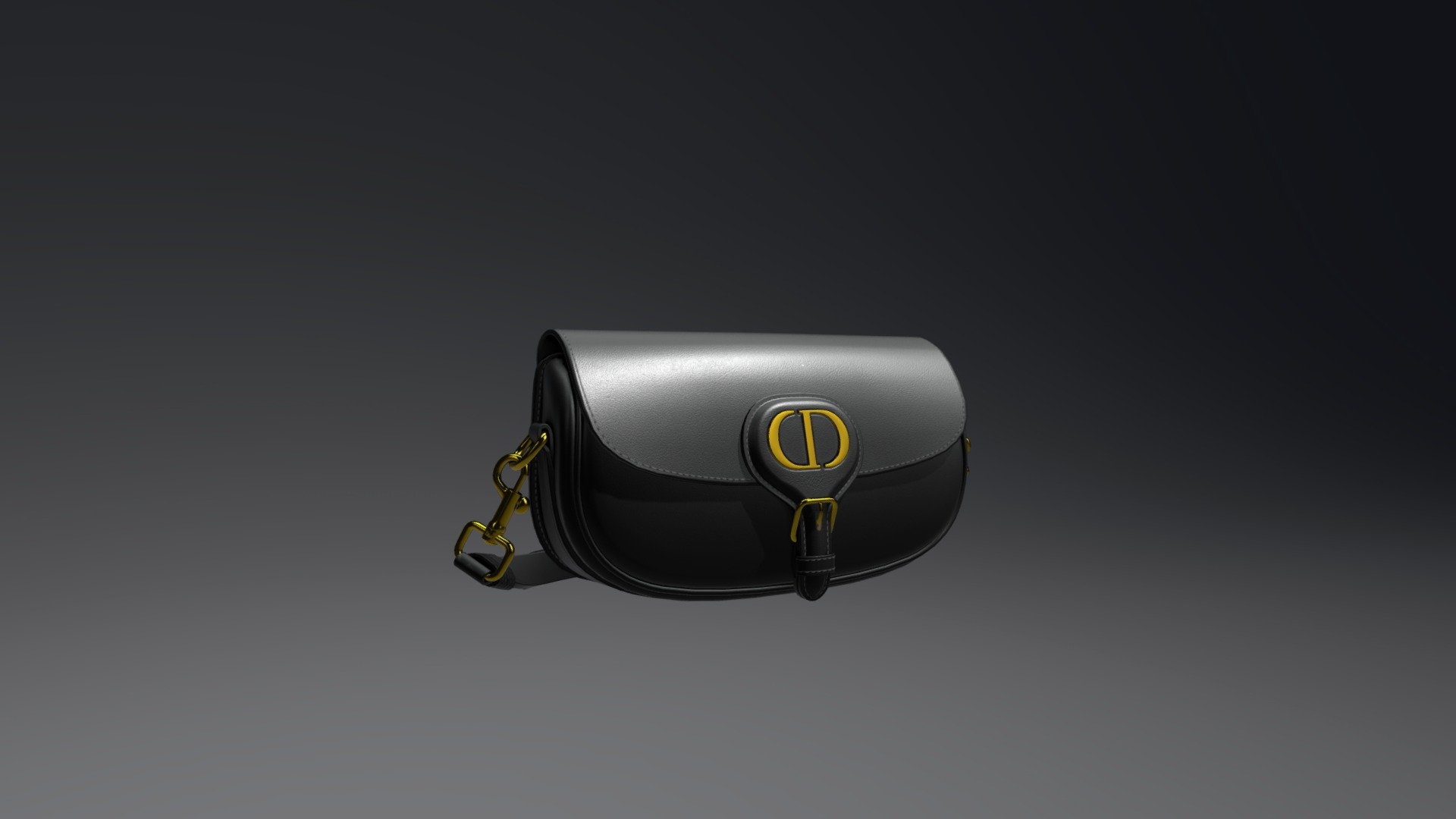 Bolso Dior Bobby East- West 3d model