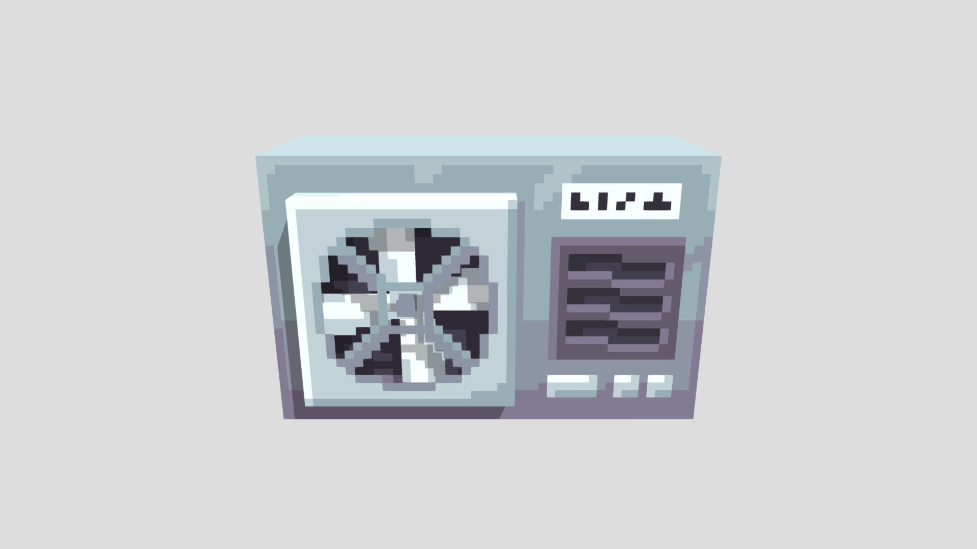 Ventilation 3d model