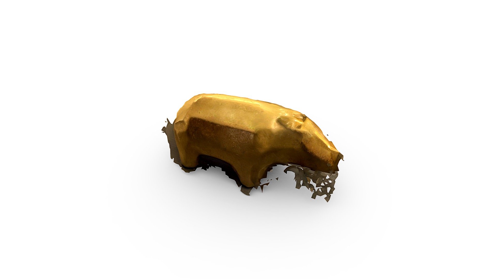 Bronze Animal Scan 3d model