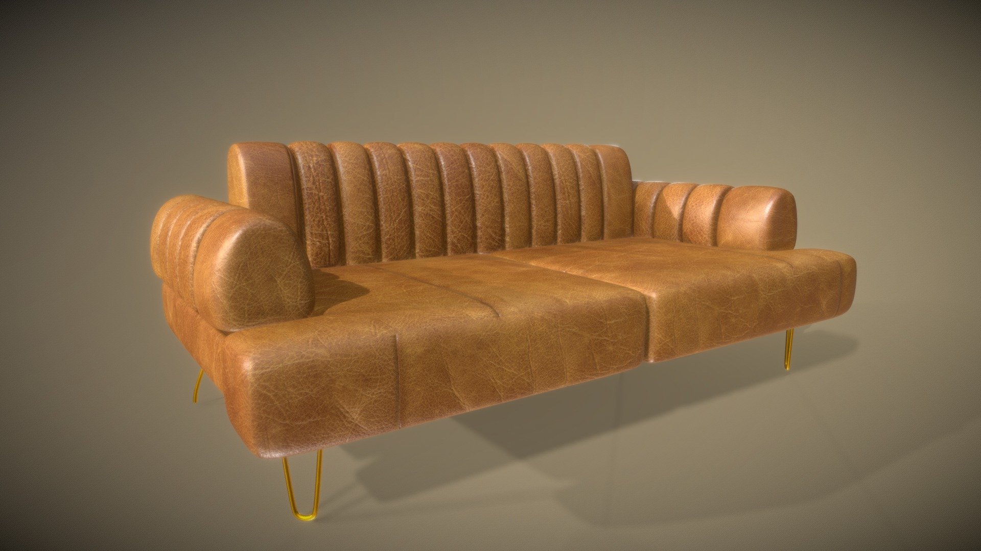 Sofa 02 3d model