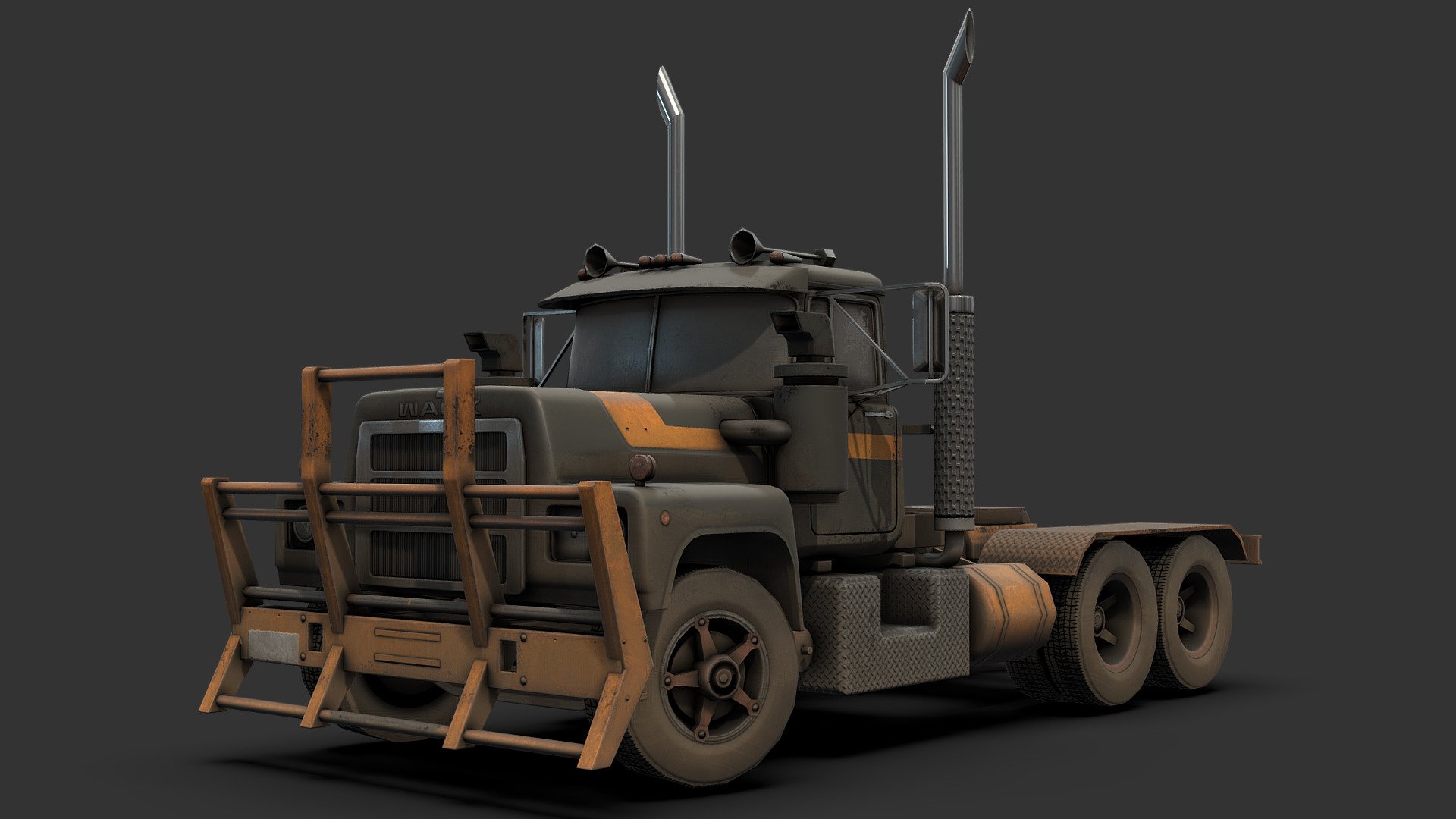 "Earth" Truck 3d model