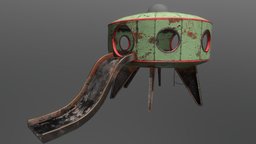 Fallout: New Vegas Playground Spaceship remade