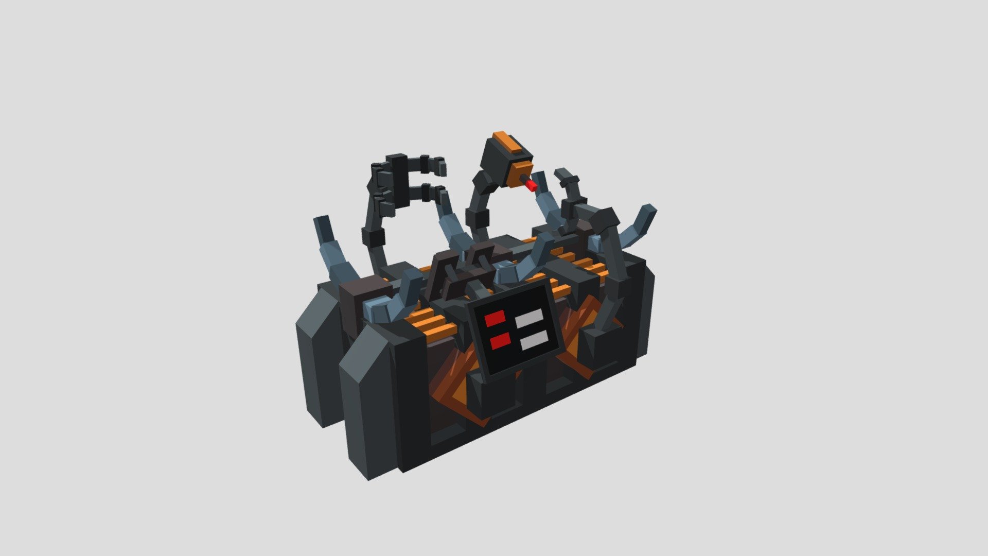 Rocket assembler 3d model