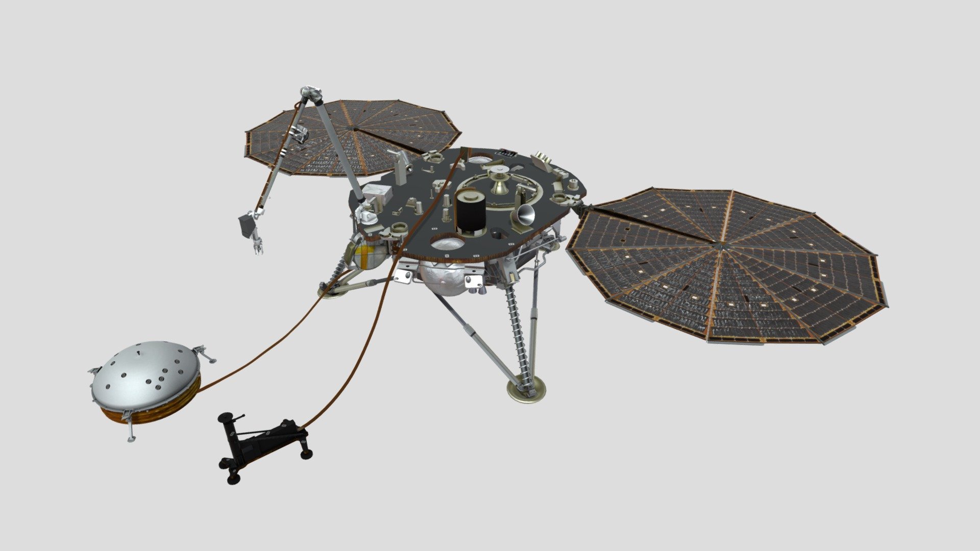 InSight_deployed 3d model