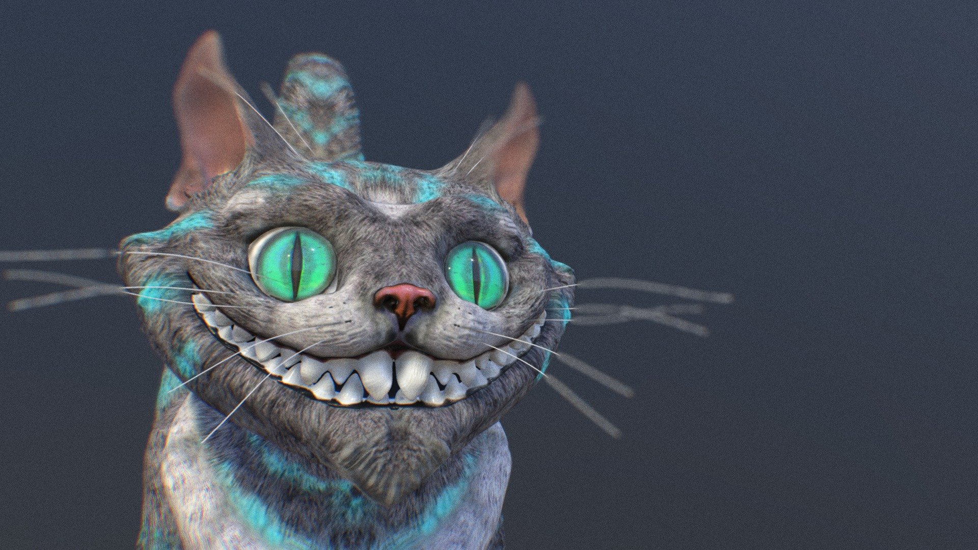 Cheshire Cat V01 3d model