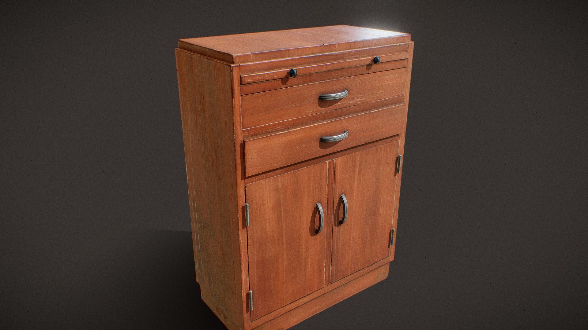 Old/Vintage Cabinet 3d model