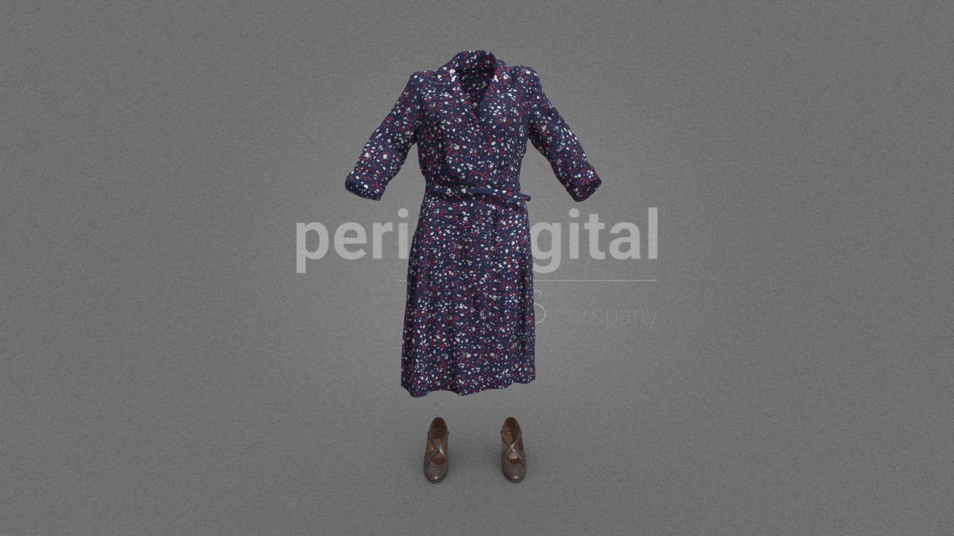 40s Fashion Series 3d model