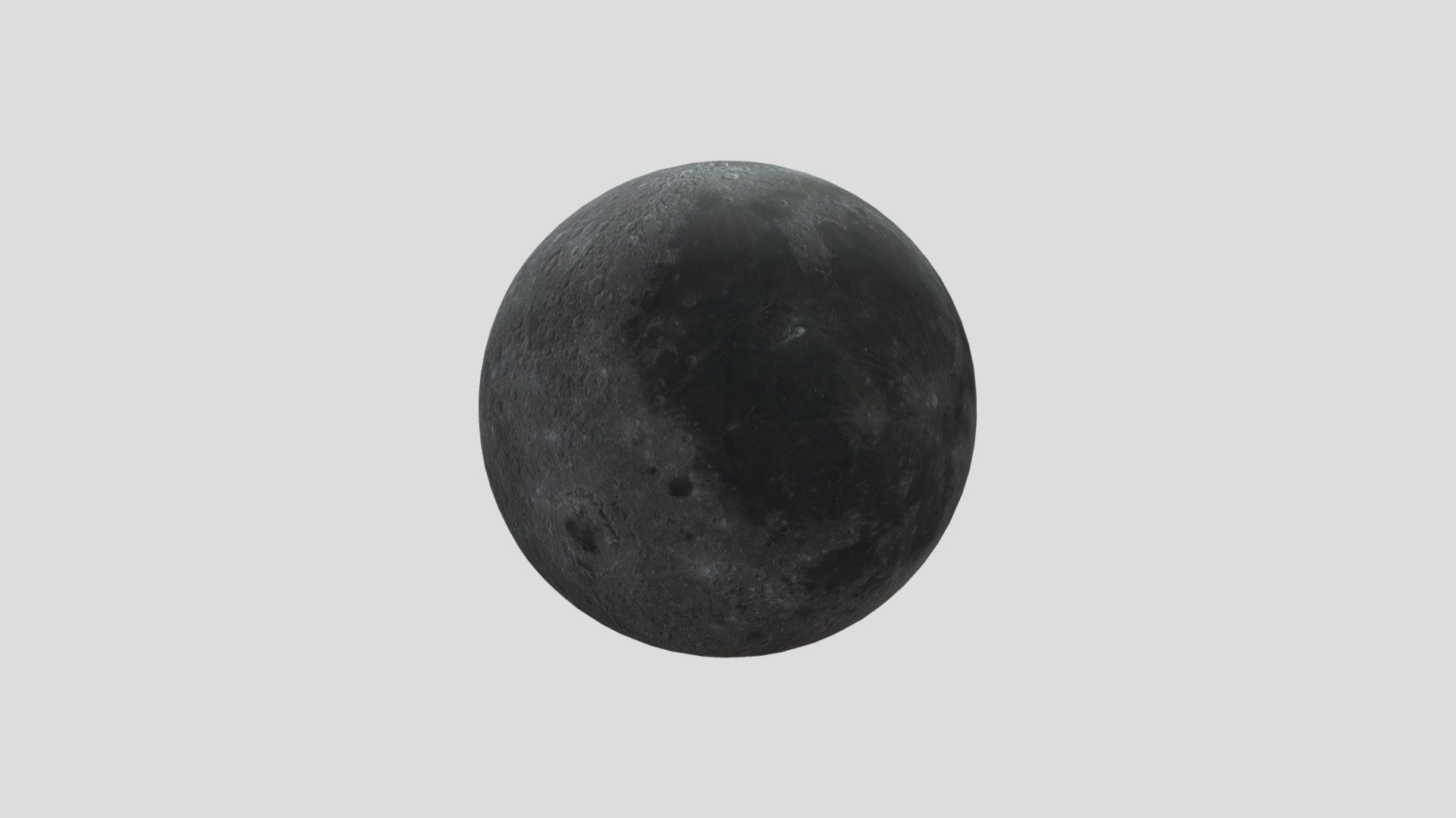 Moon 3d model