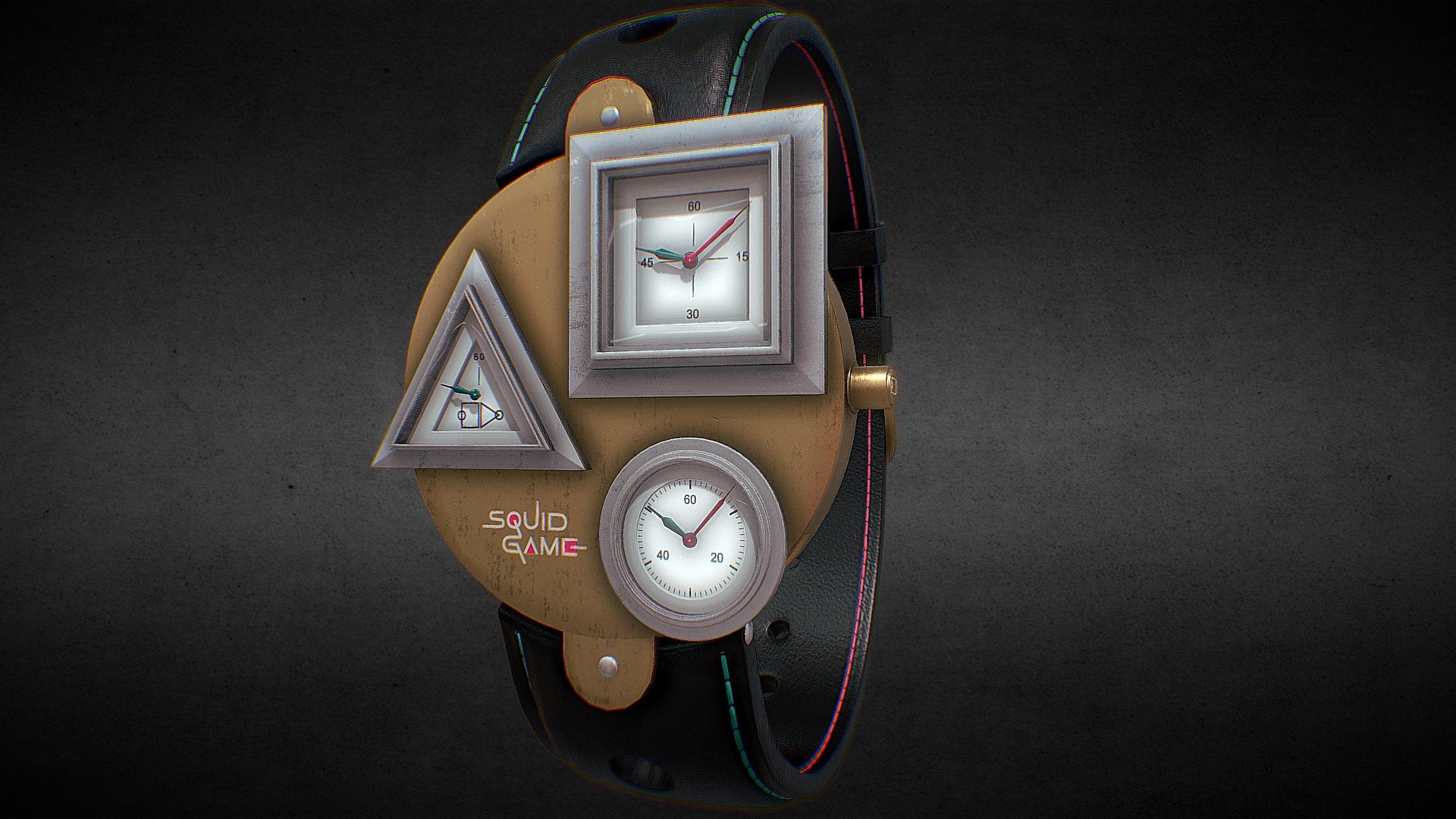 Squid Game Watch 3d model