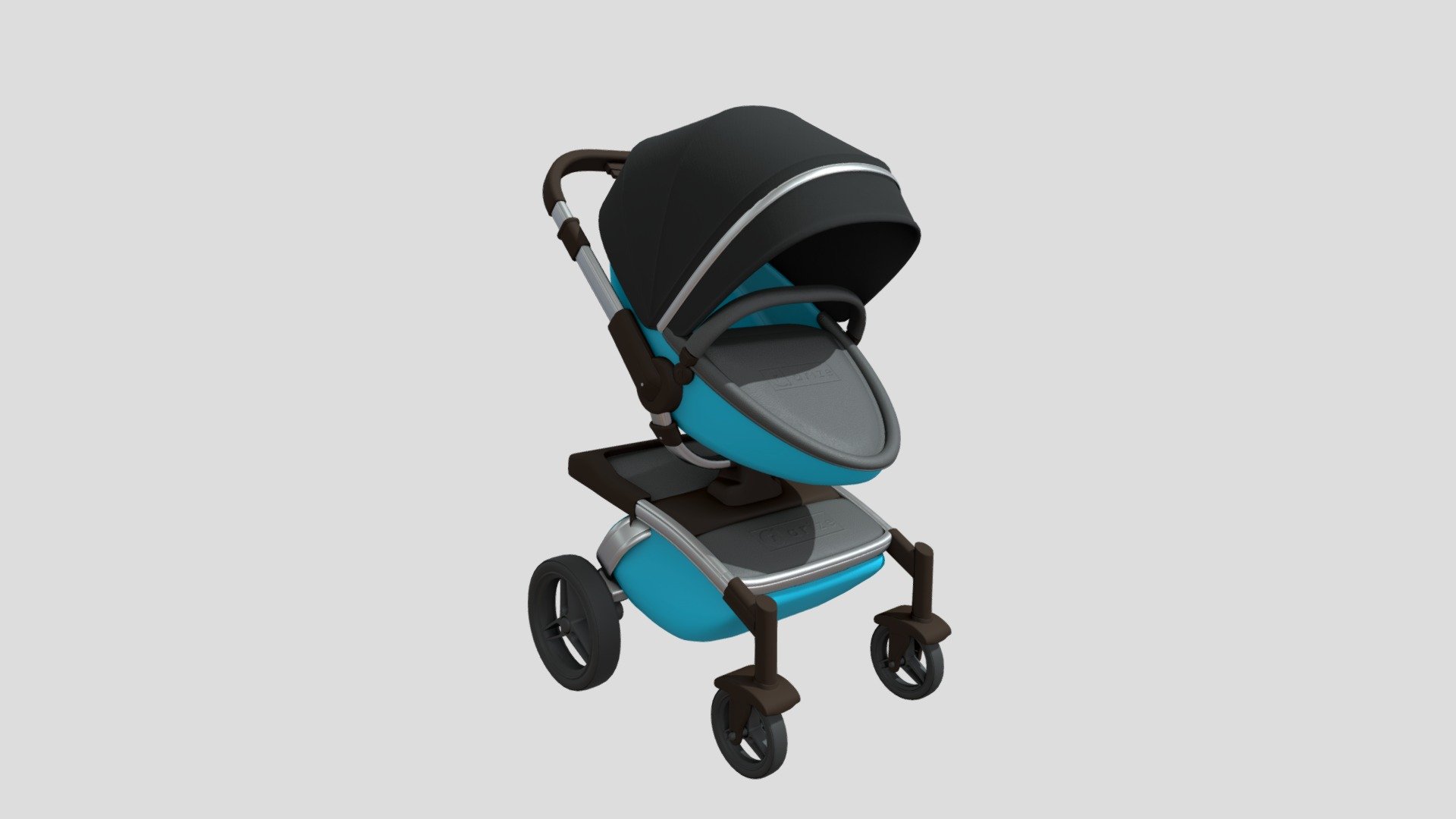 Stroller 3d model