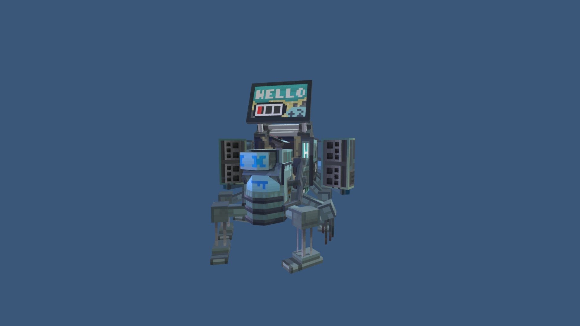 Pixelart explore for Undersea 3d model