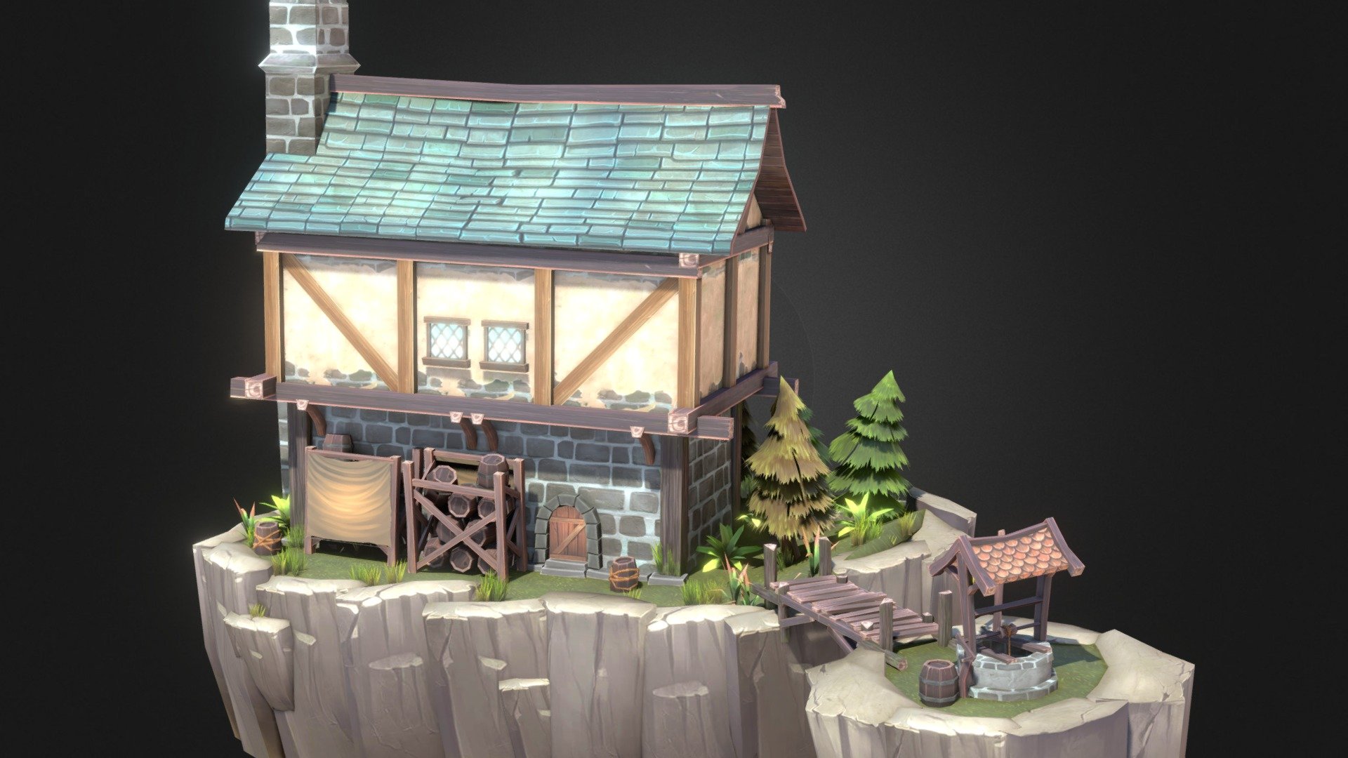 Tavern 03 3d model