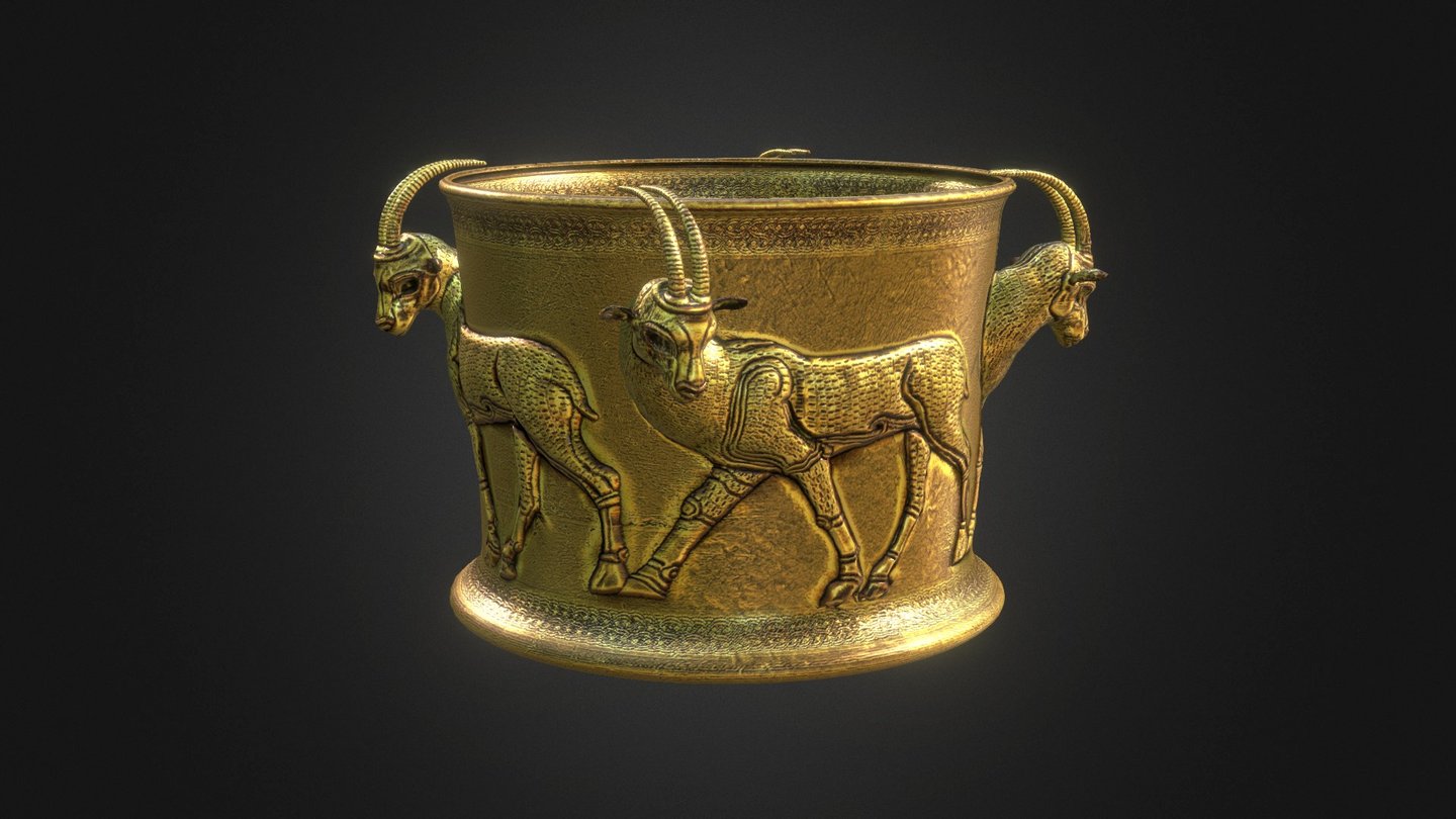 Marlik Gold Vessel 3d model