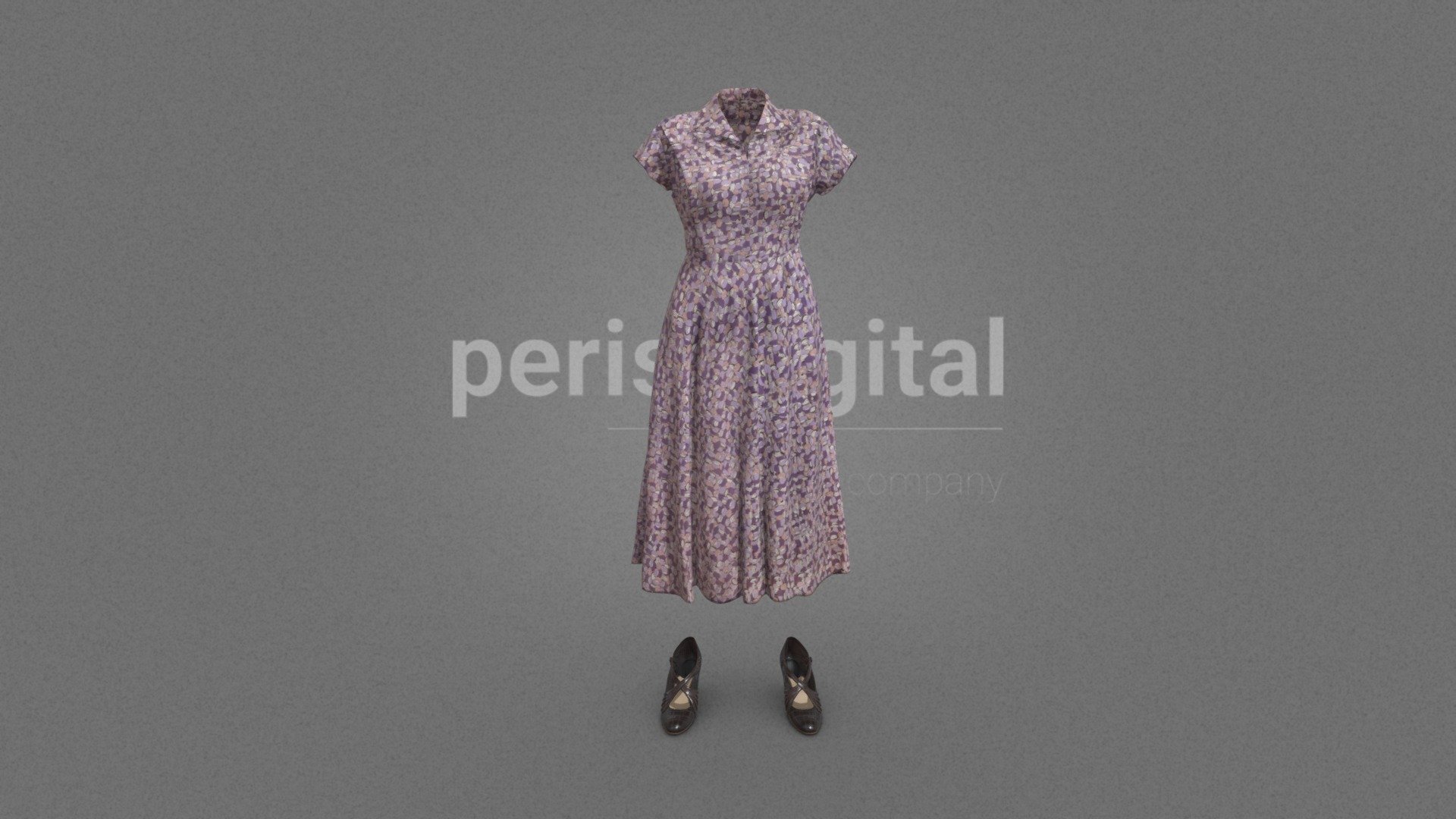 40s Fashion Series 3d model