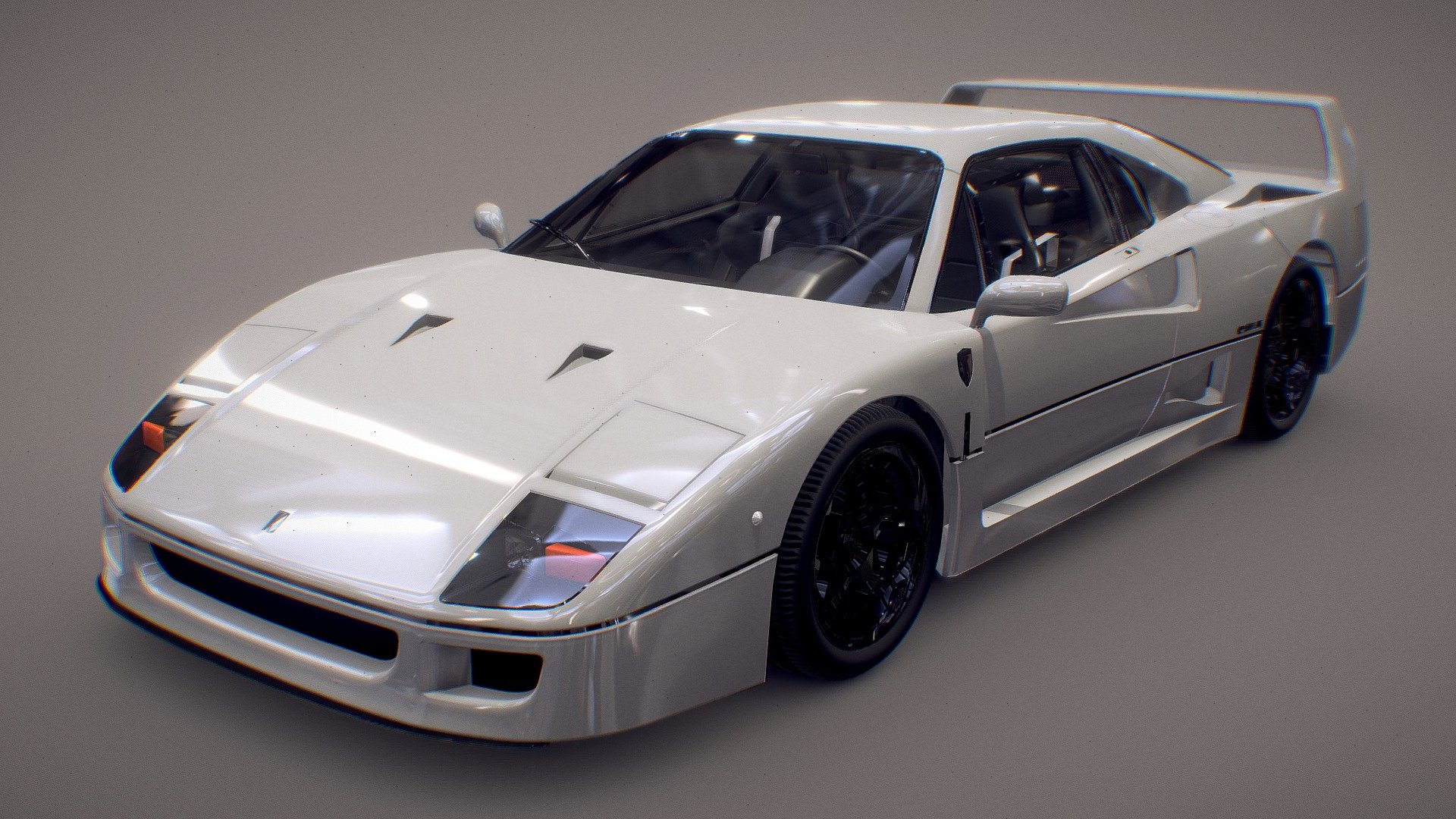 Ferrari f40 3d model