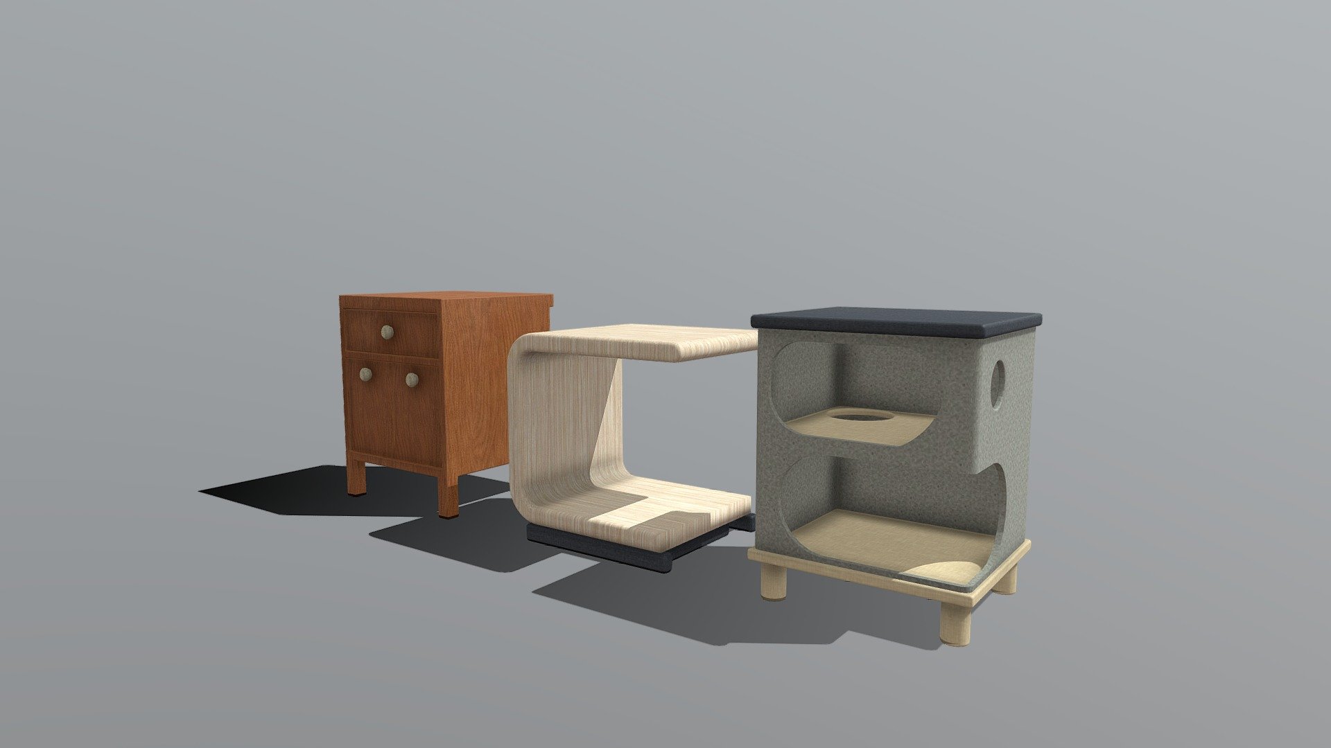 Small cabinets 3d model