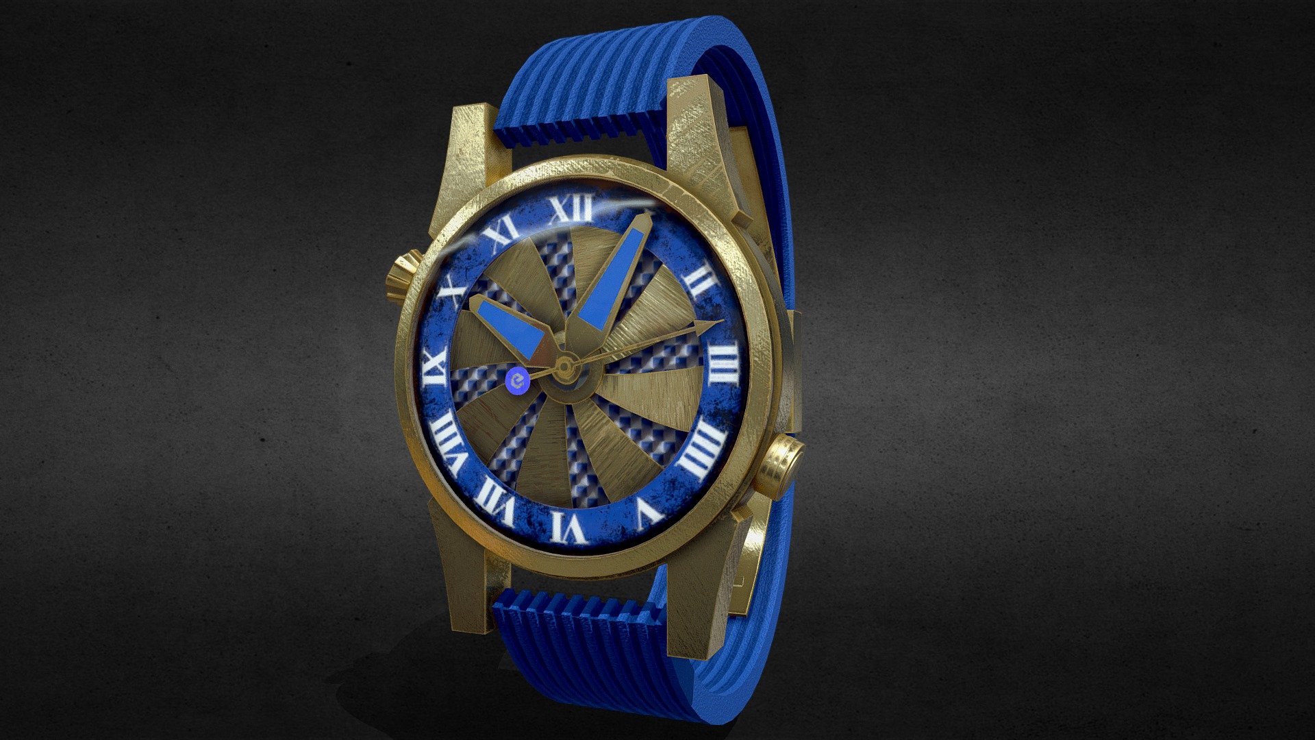 eCash Coin Watch 3d model