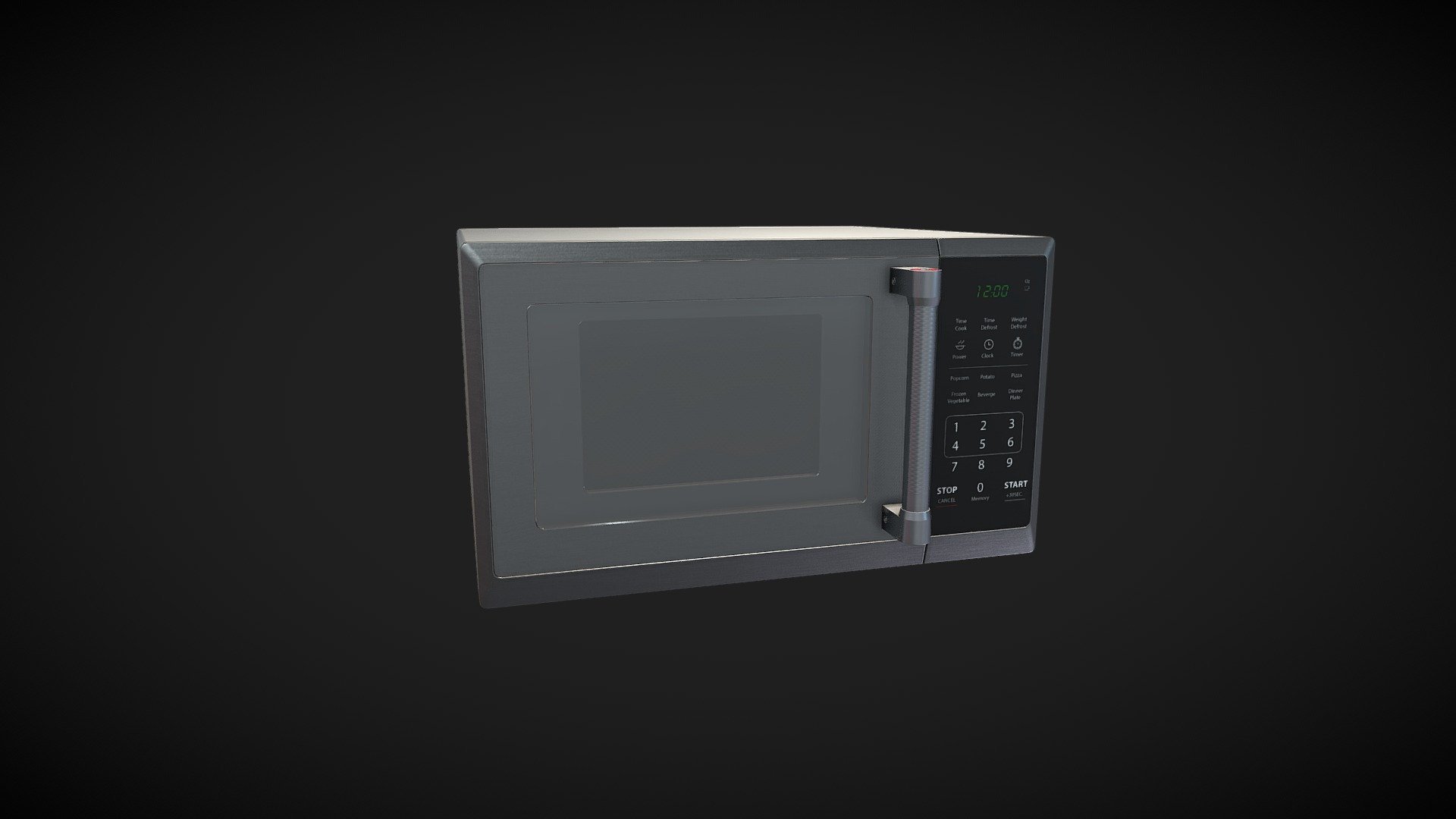 Microwave 3d model