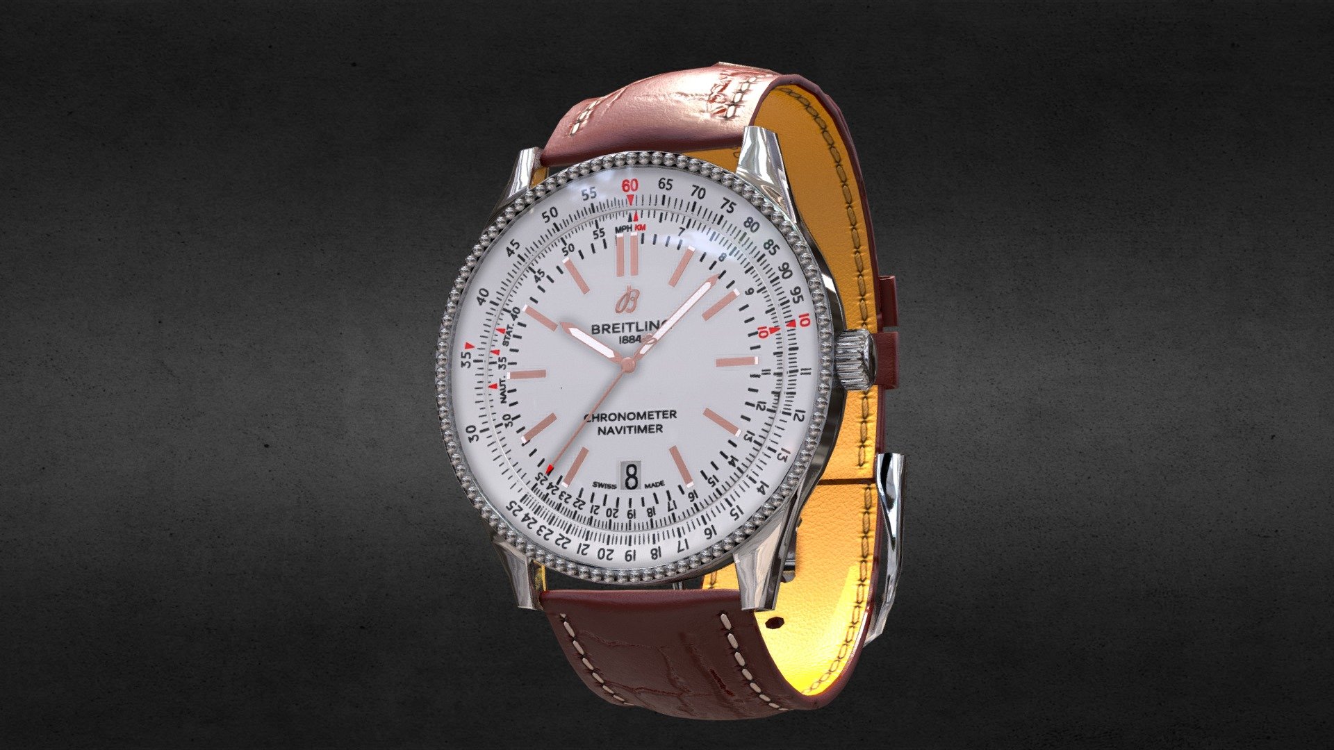 Breitling The Breitling Navitimer Automatic 41 3d model