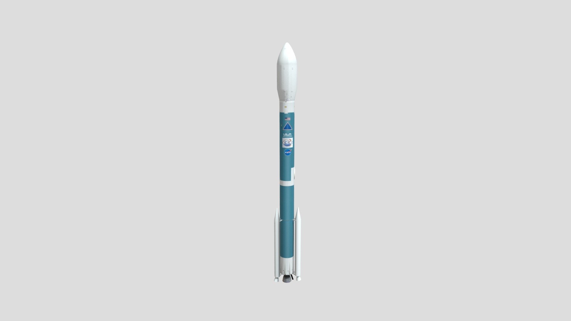 NASA_Delta_II 3d model