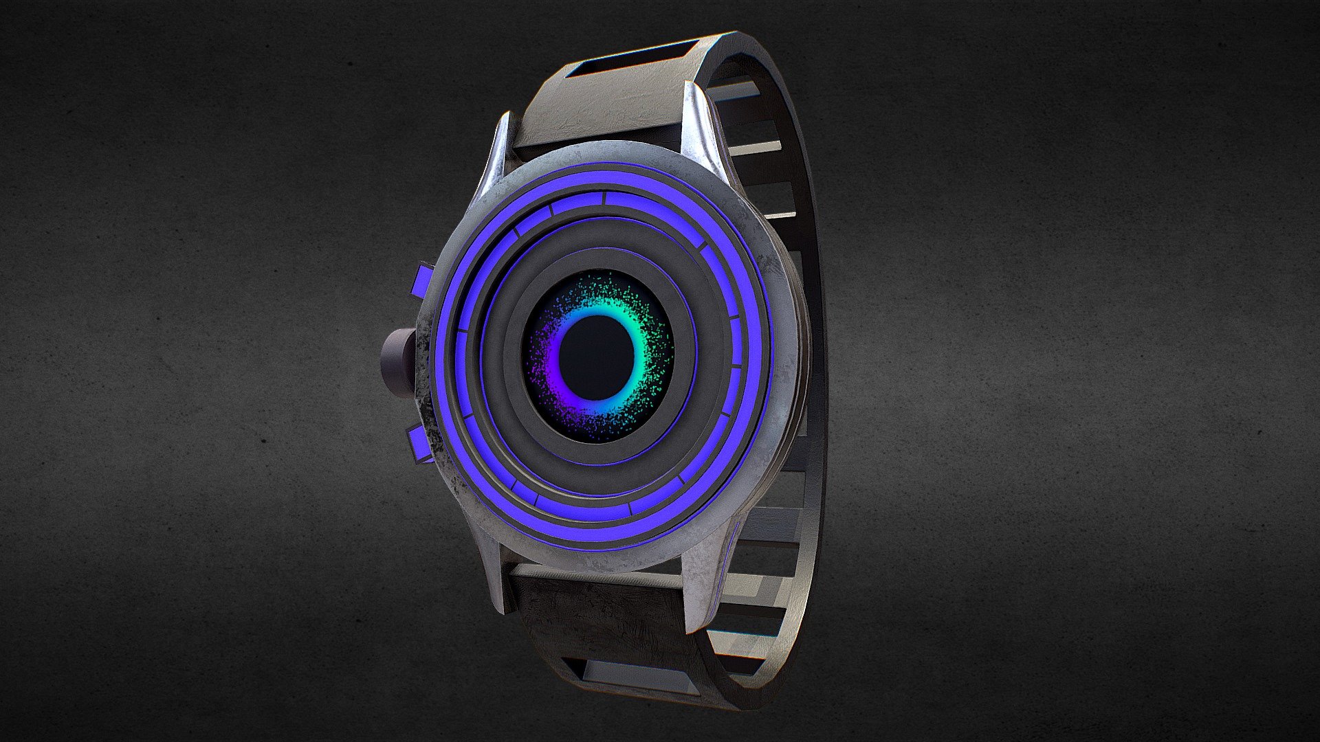 Holochain Coin Watch 3d model