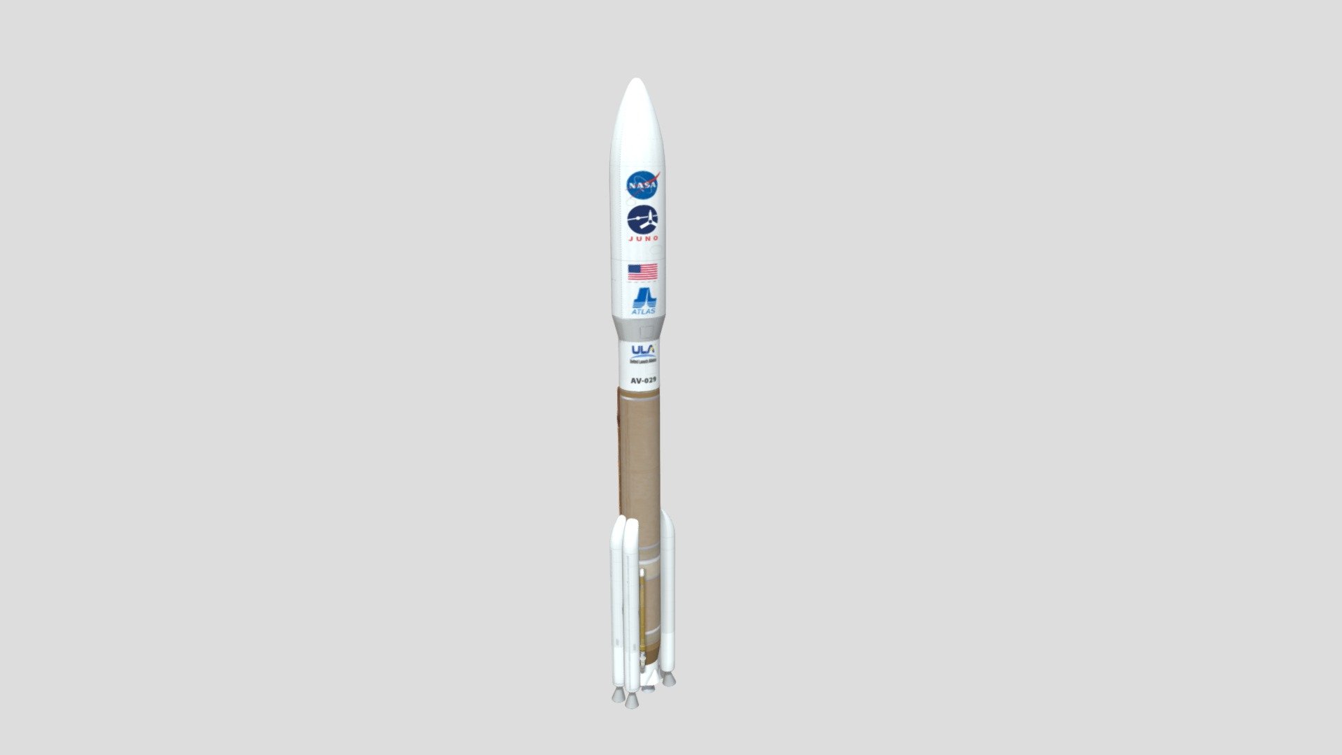 NASA_Atlas_V_551 3d model